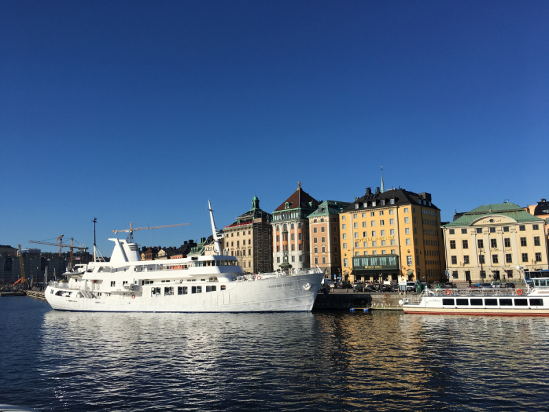 Vaxholm - морская поездка из Стокгольма 2019.