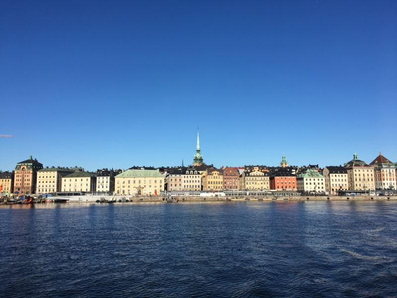 Vaxholm - морская поездка из Стокгольма 2019.