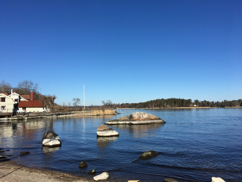 Vaxholm - морская поездка из Стокгольма 2019.