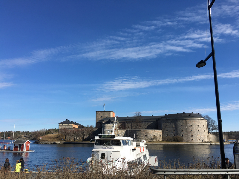 Vaxholm - морская поездка из Стокгольма 2019.