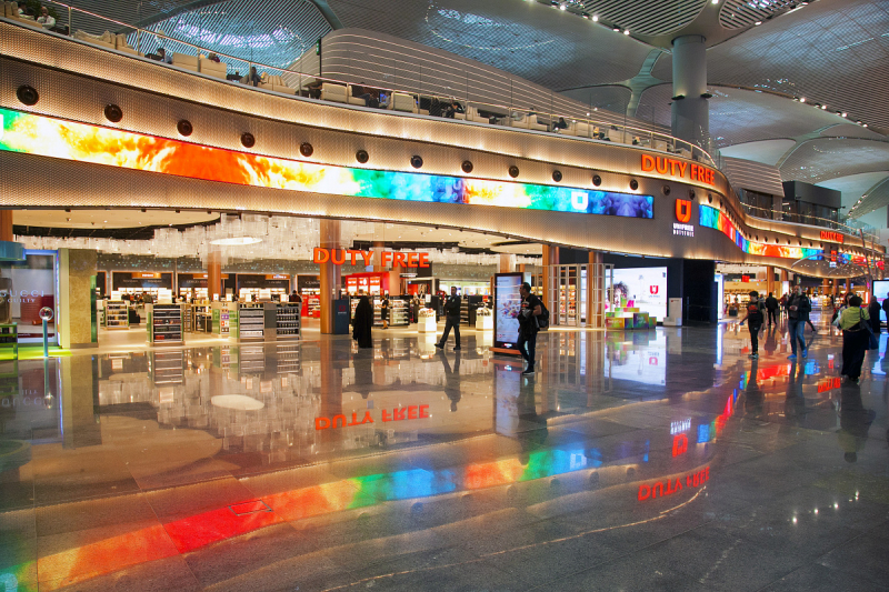 Новый аэропорт Стамбула Yeni в картинках и коротких комментариях