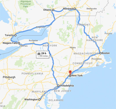 Восточное побережье и Канада. Ищу попутчиков!