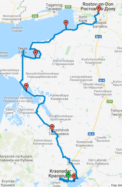 Станицы-закаты, лиманы-проколы. На велосипедах из Краснодара в Ростов Станицы-закаты, лиманы-проколы. На велосипедах из Краснодара в Ростов