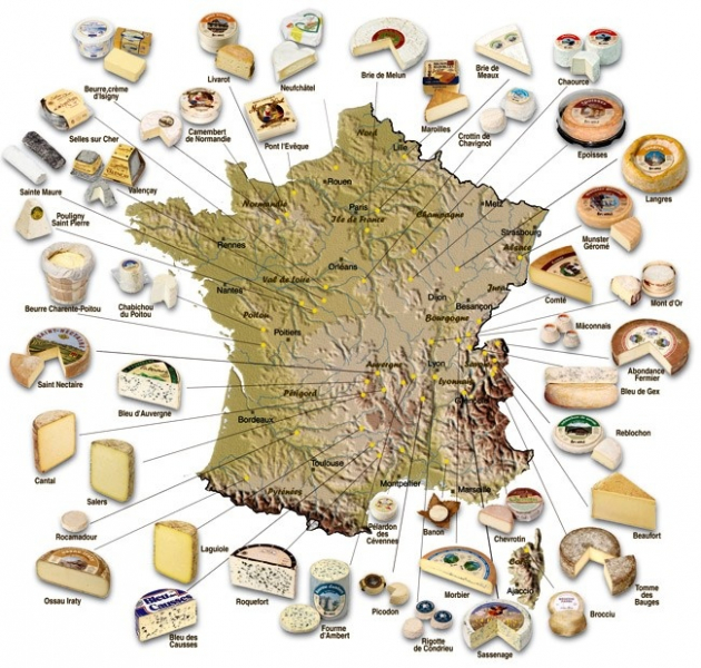 Как вывезти сыр из Франции в ручной клади