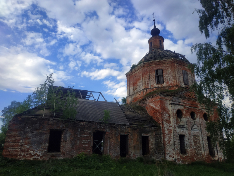Юрьев-Польский район Владимирской области. Заброшенные церкви и усадьба графа Толя Юрьев-Польский район Владимирской области. Заброшенные церкви и усадьба графа Толя