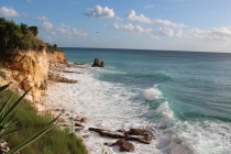 Сент Мартин, пляж Cupecoy