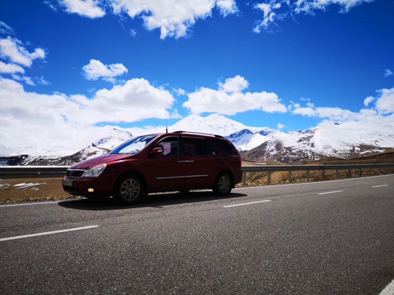 Домбай, Эльбрус, Кавказские минеральные воды на машине в мае 2019 года