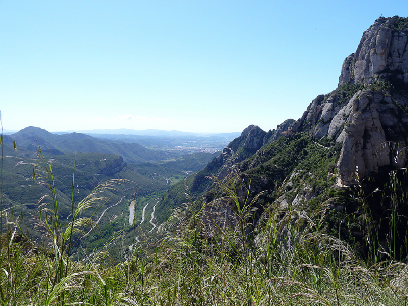 Monistrol de Montserrat – Monasterio de Montserrat – Monistrol de Montserrat (пешком)