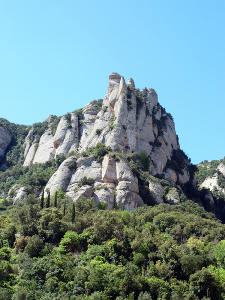 Monistrol de Montserrat – Monasterio de Montserrat – Monistrol de Montserrat (пешком)