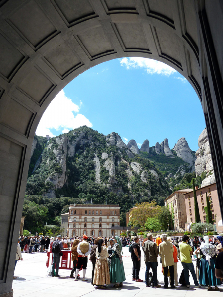 Monistrol de Montserrat – Monasterio de Montserrat – Monistrol de Montserrat (пешком)