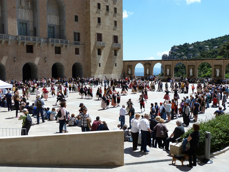 Monistrol de Montserrat – Monasterio de Montserrat – Monistrol de Montserrat (пешком)