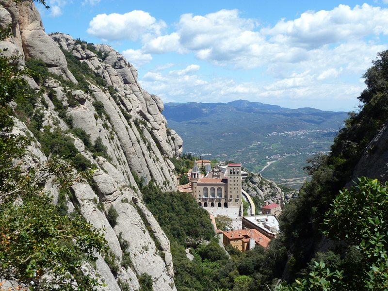 Monistrol de Montserrat – Monasterio de Montserrat – Monistrol de Montserrat (пешком)