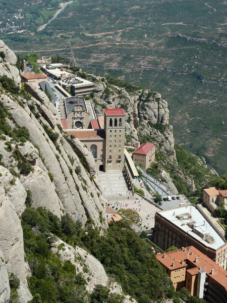 Monistrol de Montserrat – Monasterio de Montserrat – Monistrol de Montserrat (пешком)