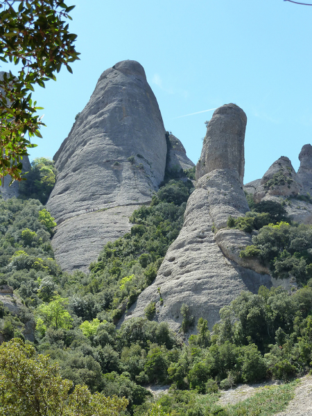 Monistrol de Montserrat – Monasterio de Montserrat – Monistrol de Montserrat (пешком)