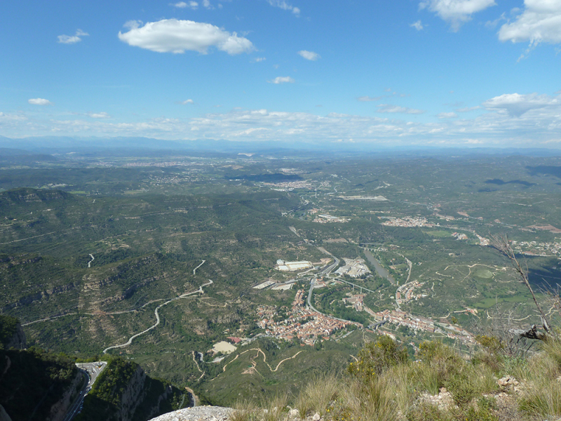 Monistrol de Montserrat – Monasterio de Montserrat – Monistrol de Montserrat (пешком)