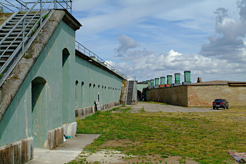 Форты Кронштадта, Баболовская ванна,Батарея на Красной Горке,Адамова Голова..