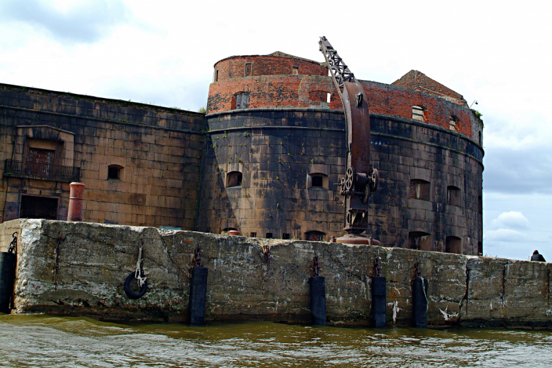 Форты Кронштадта, Баболовская ванна,Батарея на Красной Горке,Адамова Голова..