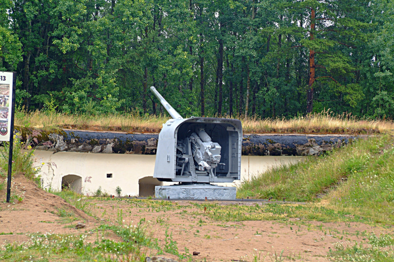 Форты Кронштадта, Баболовская ванна,Батарея на Красной Горке,Адамова Голова..
