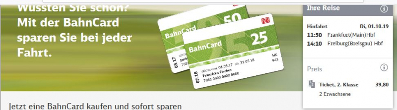 Железные дороги Германии (Deutsche Bahn) - покупка ж/д билетов онлайн, картой МИР