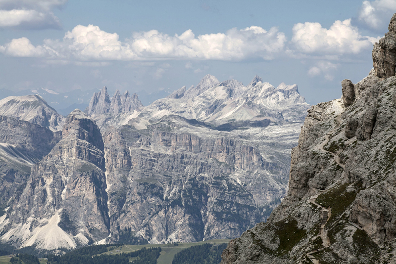 Трекинг в Доломитовых Альпах №2: Dolomiti Ampezzane, Sextener, Val  Gardena, Val Badia.