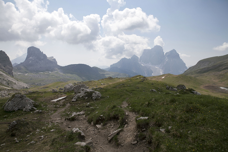 Трекинг в Доломитовых Альпах №2: Dolomiti Ampezzane, Sextener, Val  Gardena, Val Badia.