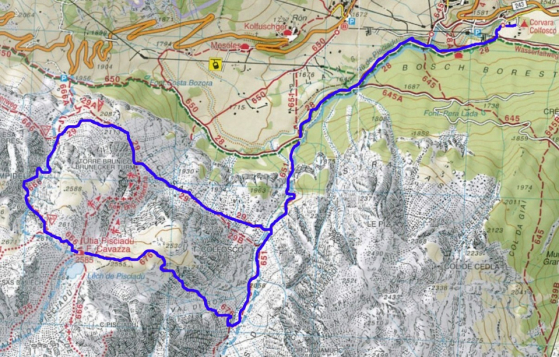 Доломиты. Пешком по Alta Badia и Val di Fassa (без машины)