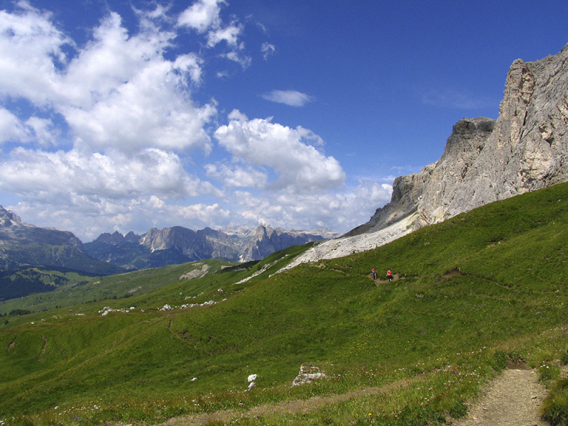 Трекинг в Доломитовых Альпах №2: Dolomiti Ampezzane, Sextener, Val  Gardena, Val Badia.