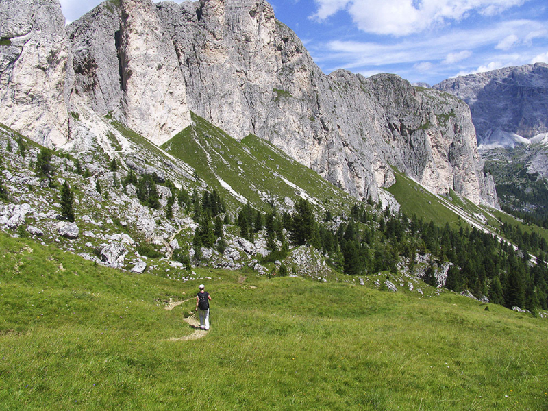 Трекинг в Доломитовых Альпах №2: Dolomiti Ampezzane, Sextener, Val  Gardena, Val Badia.