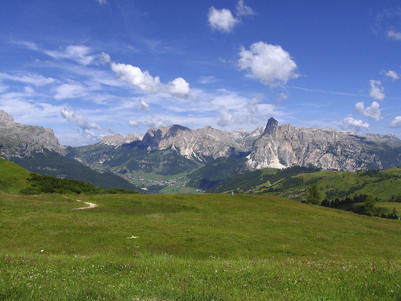 Трекинг в Доломитовых Альпах №2: Dolomiti Ampezzane, Sextener, Val  Gardena, Val Badia.