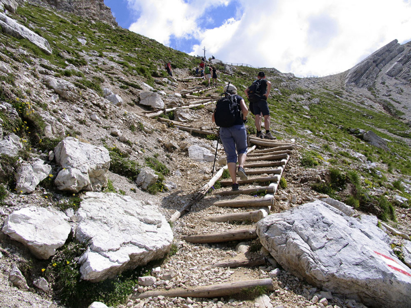 Трекинг в Доломитовых Альпах №2: Dolomiti Ampezzane, Sextener, Val  Gardena, Val Badia.