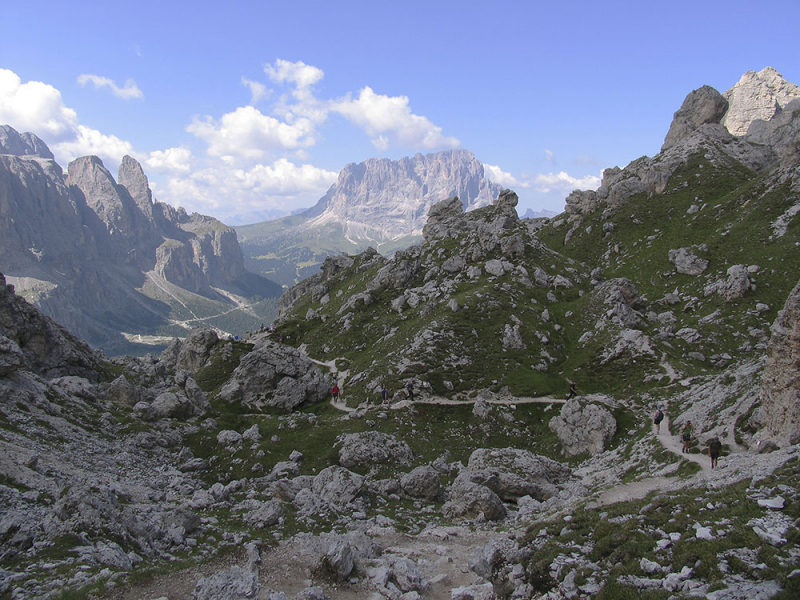 Трекинг в Доломитовых Альпах №2: Dolomiti Ampezzane, Sextener, Val  Gardena, Val Badia.