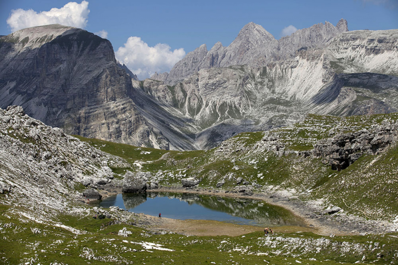 Трекинг в Доломитовых Альпах №2: Dolomiti Ampezzane, Sextener, Val  Gardena, Val Badia.