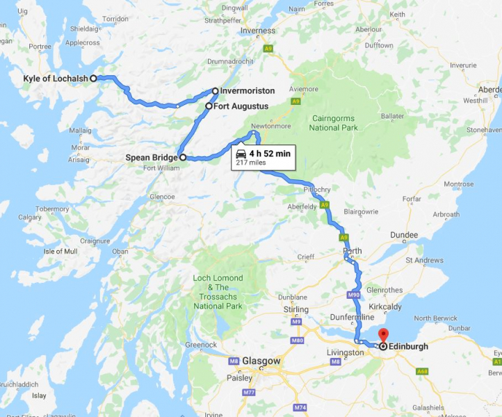 Шотландия за 9 дней на машине: разведка боем. Стерлинг, Лох Ломонд, Гленко, остров Скай, Эдинбург.