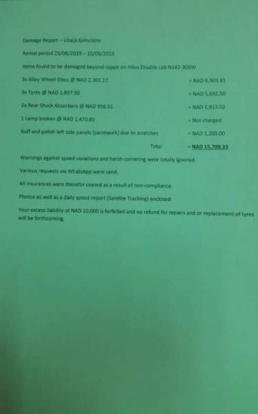 Осторожно ! “Desert Car” Намибия. Аренда машин.