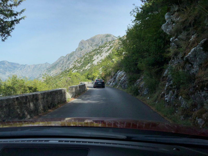 Страшны ли серпантины в Черногории?