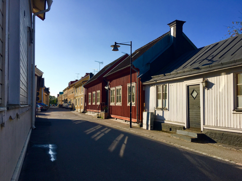 Городок в табакерке - пригороды Стокгольма 2019.