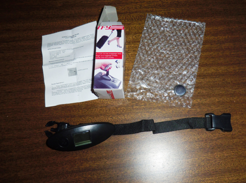 Весы для взвешивания чемодана и термос,новые