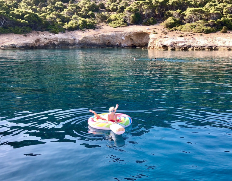 На яхте по Греческим островам с детьми