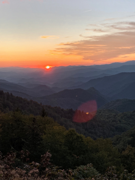 Из Вашингтона в Щикаго по Blue Ridge Parkway