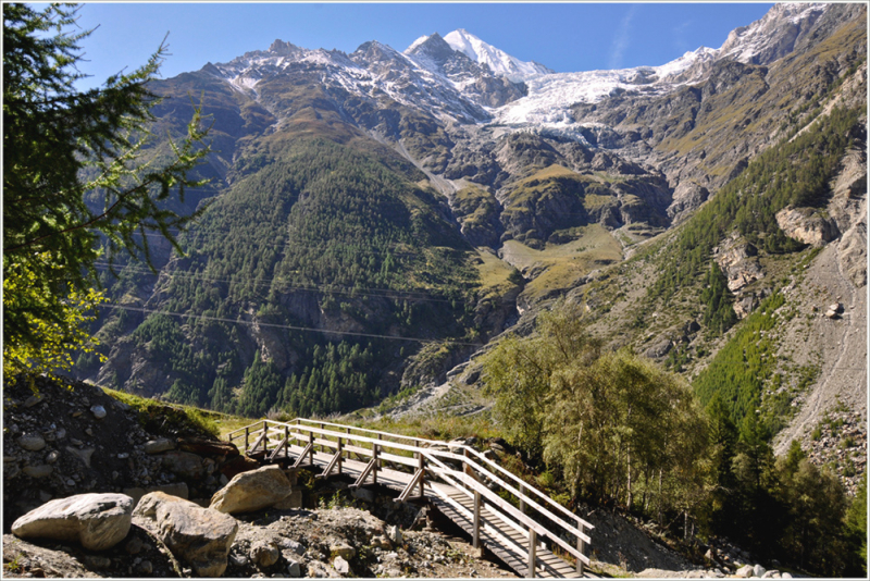 Suspension Bridge in Randa