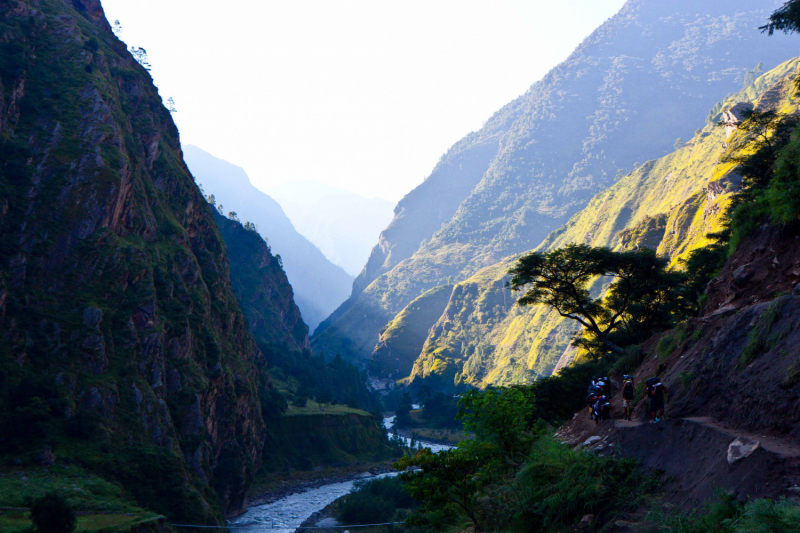 Manaslu Circuit, октябрь 2019