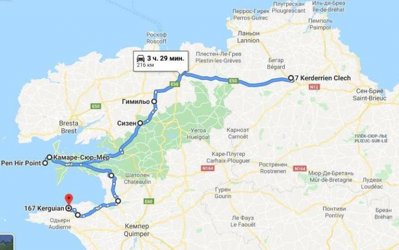 Бретань. Край отливов, солнца и гортензий. Июль 2019