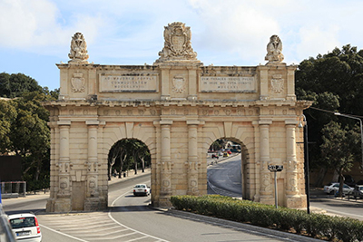 Floriana. Porte des Bombes