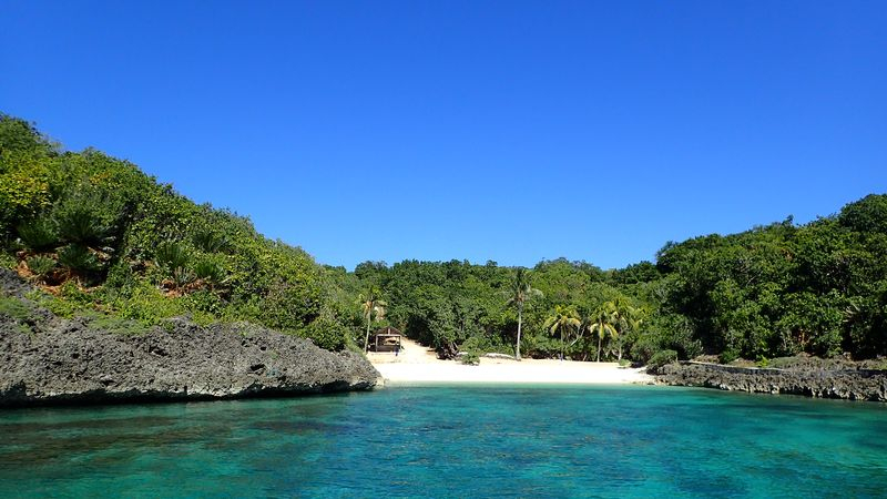 Лодка с острова Малопаскуа до Manok Island