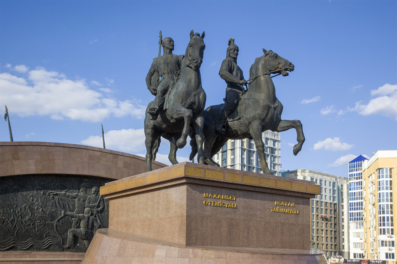 По Западному Казахстану и Каспию