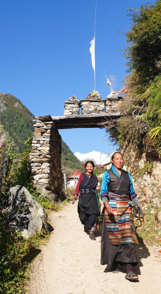 Manaslu Circuit, октябрь 2019