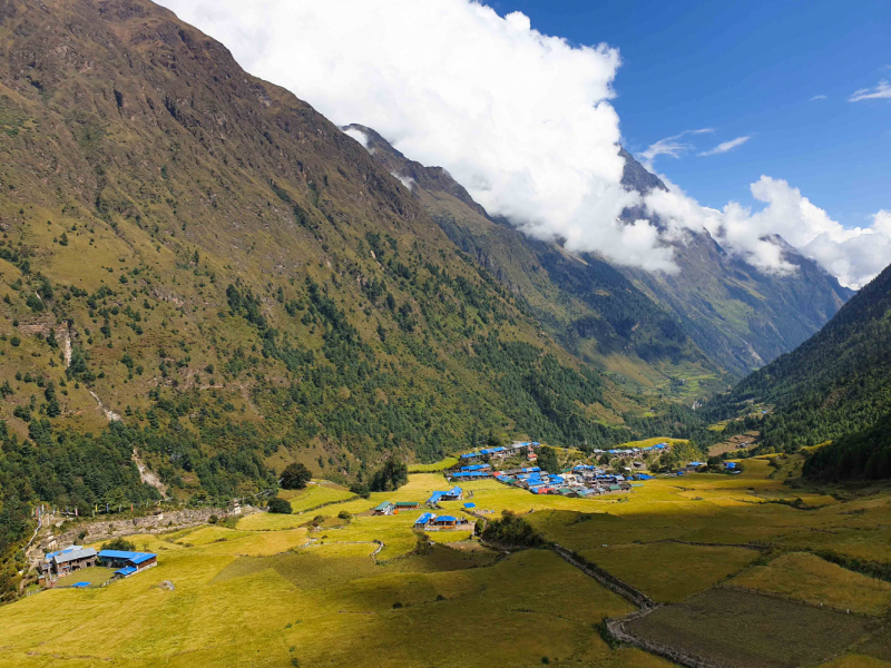 Manaslu Circuit, октябрь 2019