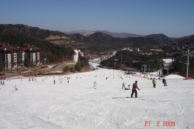 Горнолыжные курорты Альпенсия или Йонпьен (Alpensia или YongPyong)