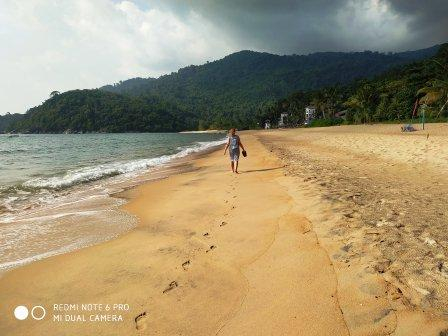 Южная часть пляжа Жуара - Ментавак