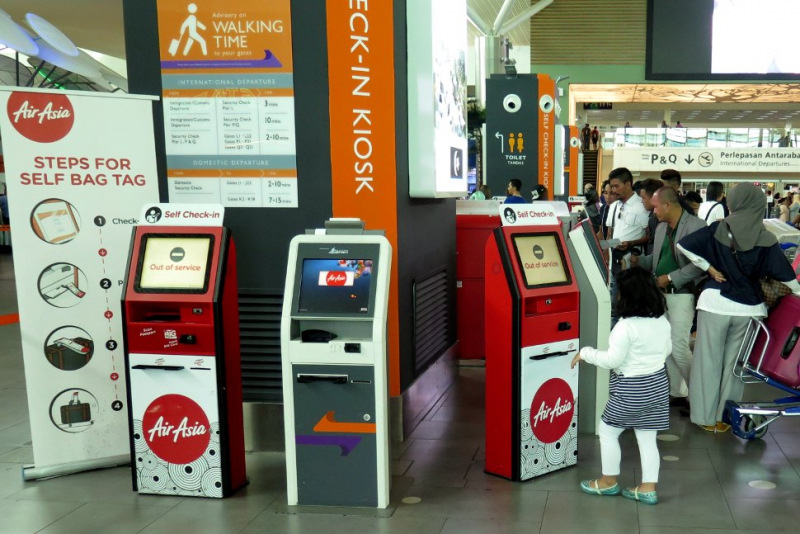 Air Asia самостоятельная регистрация на рейсы